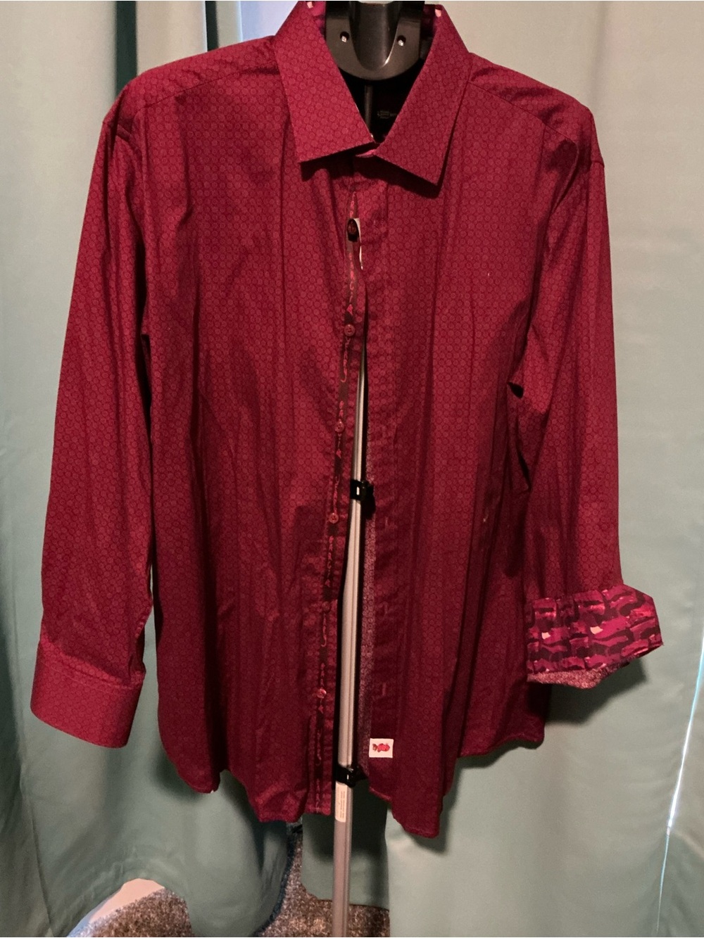 NWT Men’s Sz XXL JERRY GARCIA Stylish long sleeve shirt. Stretch cotton